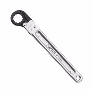 Ключ Toptul накидний з тріскачкою 10мм, що розкривається, 156мм (AEAT1010)