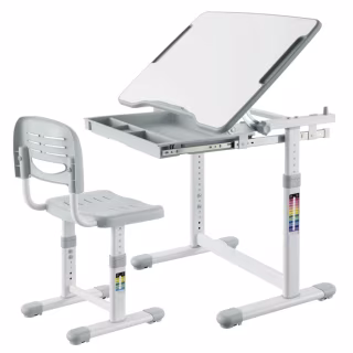 Парта зі стільцем Sector АФІНА Grey