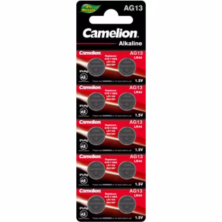 Батарейка AG13 / LR1154 / LR44 / V13GA Alkaline * 10 Camelion (AG13-BP10)