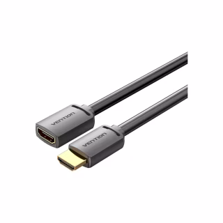 Кабель мультимедійний HDMI M to HDMI F 2.0m V2.0 4K60Hz Vention (AHCBH)