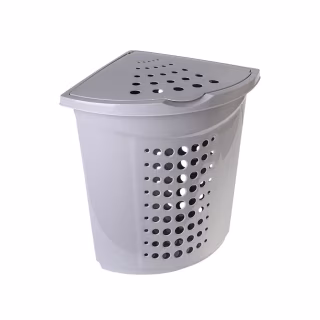 Корзина для белья Алеана Угловая Какао 45 л (алн 122051/какао)