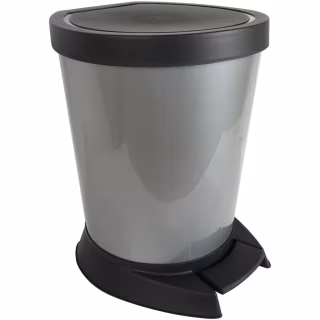 Контейнер для сміття Алеана З педаллю Сірий 18 л (алн 124066/сірий)