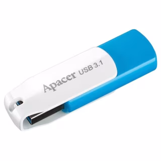 USB флеш накопитель Apacer 128GB AH357 Ocean Blue USB 3.2 (AP128GAH357U-1)