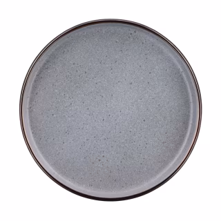 Тарілка Ardesto Fasano, 19.6см, кераміка, сірий (AR0219FG)