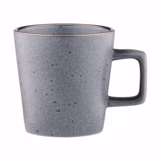 Чашка Ardesto Fasano, 310мл, кераміка, сірий темний (AR0331FDG)