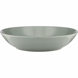 Тарілка Ardesto Capri, 630мл, 20см, порцеляна, зелений (AR0520CG)