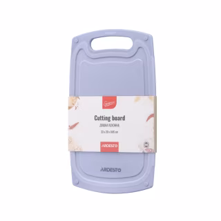 Дошка для нарізання Ardesto Gemini 33 х 20 х 0.85 см пластик, сірий (AR1433GR)