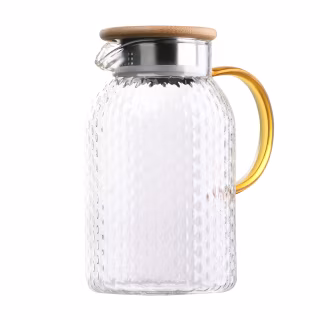 Глечик Ardesto Dew 1500 мл, боросилікатне скло, прозорий (AR2615BPG)