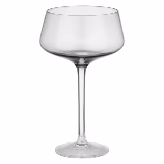 Набір келихів Ardesto Black Mars Avior 270мл, 2шт, скло, сіро-прозорий (AR2627GR)