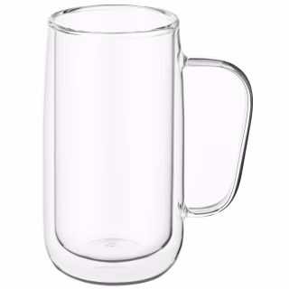 Набор чашек Ardesto BHR 400 мл 2 шт прозорий (AR2640BHR)