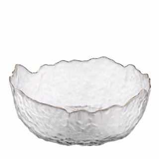 Салатник Ardesto Bell 19.5см, скло, прозорий (AR5003)