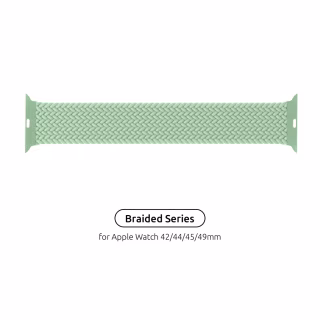 Ремінець до смарт-годинника Armorstandart Braided Solo Loop для Apple Watch 49/46/45/44/42 (Series 1-3) Mint Size 10 (172 mm) (ARM64912)