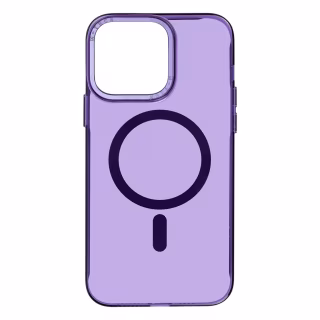 Чохол до мобільного телефона Armorstandart Y23 MagSafe Apple iPhone 14 Pro Transparent Purple (ARM68332)