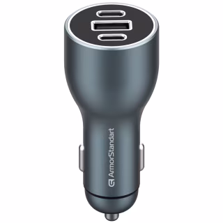 Зарядний пристрій Armorstandart Resolute Power ASPP-21 120W 2xUSB-C, 1xUSB-A (ARM70026)