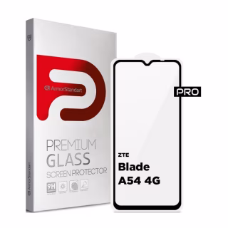 Стекло защитное Armorstandart Pro ZTE Blade A54 4G Black (ARM70683)