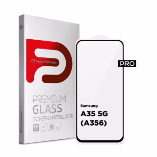 Стекло защитное Armorstandart Pro Samsung A35 5G (A356) Black (ARM74347)