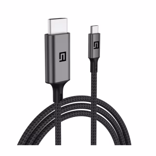 Кабель мультимедійний USB-C to HDMI M 2.0m 4K60Hz black Armorstandart (ARM76891)