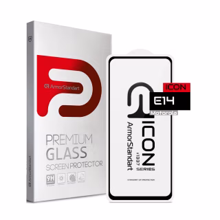 Стекло защитное Armorstandart Icon Motorola E14 Black (ARM78826)