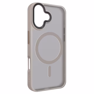 Чохол до мобільного телефона Armorstandart Uniq MagSafe Apple iPhone 16 Titanium Gold (ARM79498)