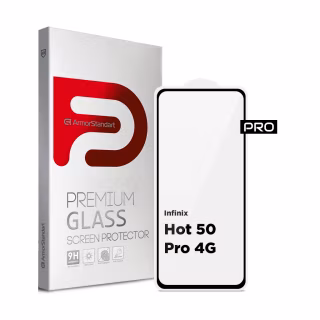 Стекло защитное Armorstandart Pro Infinix Hot 50 Pro 4G Black (ARM80935)