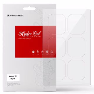 Пленка защитная Armorstandart Amazfit Bip 6 6 шт. (ARM84394)