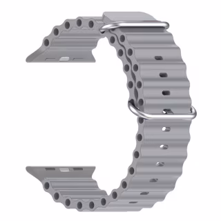 Ремінець до смарт-годинника Armorstandart Ocean Band для Apple Watch 49/46/45/44/42 (Series 1-3) Cloudy Grey (ARM85141)