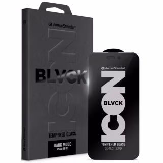 Скло захисне Armorstandart Dark Mode Apple iPhone 16 / 15 (ARM85815)