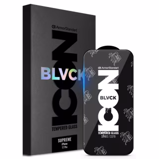 Скло захисне Armorstandart Supreme Black Icon Apple iPhone 17 Pro (ARM86400)