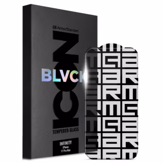 Скло захисне Armorstandart Infinity Black Icon 2.75D Apple iPhone 17 Pro Max (ARM86415)