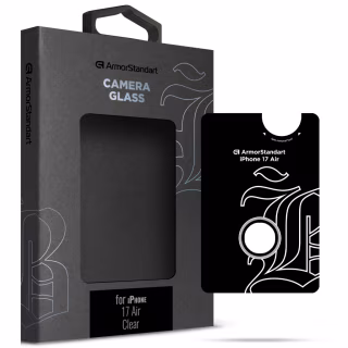 Скло захисне Armorstandart for Camera Supreme BI Apple iPhone 17 Air Transparent (ARM86452)