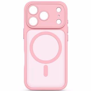 Чохол до мобільного телефона Armorstandart Lush MagCase Apple iPhone 17 Pro Pale Pink (ARM87493)