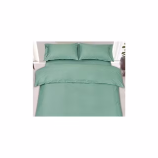 Постельное белье Ardesto Mix&Match сатин шалфей полуторный 160х220 (ART1622SG)