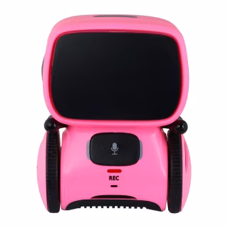Інтерактивна іграшка AT-Robot робот з голосовим керуванням рожевий, український (AT001-04-UKR)