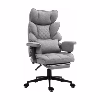 Офісне крісло GT Racer B-2511 Gray (B-2511 Fabric Gray)