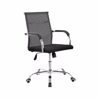 Офисное кресло GT Racer B-4011 Black