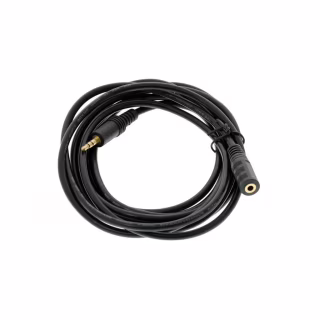 Кабель мультимедийный 3.5mm M to 3.5mm F 5.0m Value (B00344)
