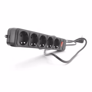 Мережевий фільтр живлення Merlion 5 розеток, 1,8 м (B518P)