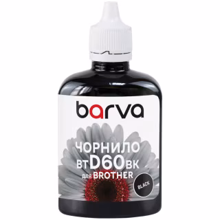 Чернила Barva Brother BTD60BK 100 мл (BBTD60-743)