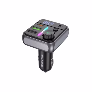 FM модулятор BOROFONE BC50, Black, Box