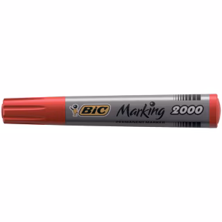 Маркер Bic перманентный, красный (bc8209133)