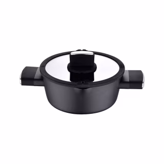 Кастрюля Bergner Ion Plus з кришкою 3.5 л (BG-35911-BK)