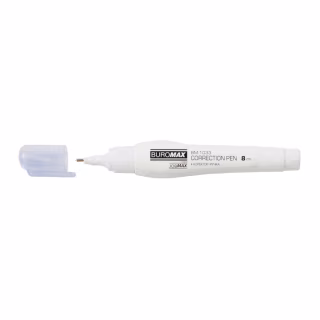 Корректор Buromax ручка 8 мл Jobmax, спиртовая основа, металлический наконечник (BM.1033)