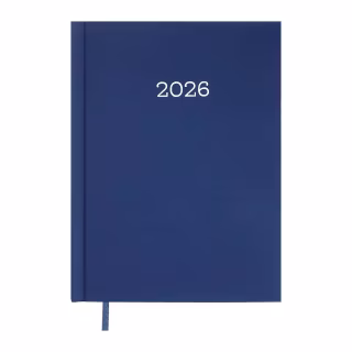 Тижневик Buromax датований 2026 MONOCHROME A5 синій (BM.2160-02)