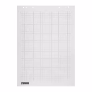 Папір для фліпчарта Buromax Jobmax 64х90 см клітинка 20 аркушів (BM.2297-00)