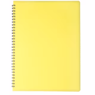 Тетрадь Buromax GLOSS A4 80 листов, клетка Желтый (BM.24452151-08)