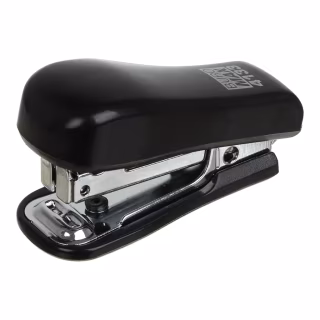 Степлер Buromax пластиковый МИНИ, 10 листов, (скобы №10), 58 х 22 х 32 мм, черный (BM.4133-01)