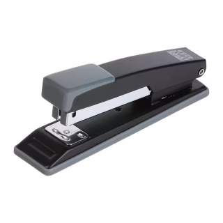 Степлер Buromax металлический, JOBMAX, 20 листов, (скобы №24;26), 112 х 44 х 34 мм, черный (BM.4259-01)