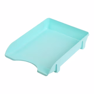 Лоток для бумаг Buromax горизонтальный, мятный (BM.6354-38)