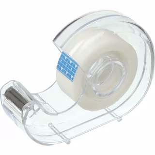 Скотч Buromax 18 мм x 20 м х 38 мкм, невидима, в диспенсері (BM.7360-03)