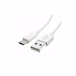 Дата кабель USB 2.0 AM to USB-C 1.0m white OEM Atcom (C001)